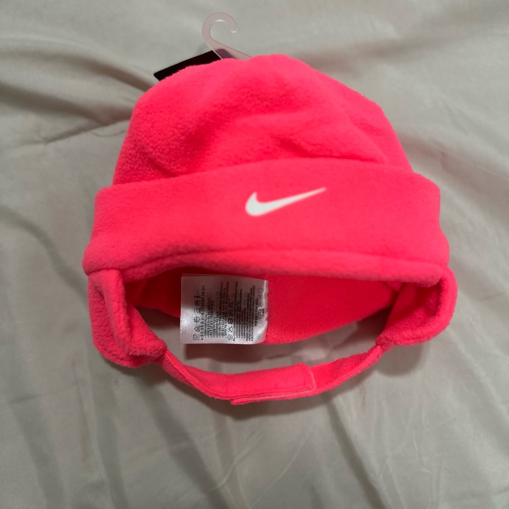 Nike Infants Pink Fleece Hat